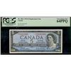 Image 1 : 1954 $5 BC-39bA #*WS0262860, PCGS CH UNC64PPQ.