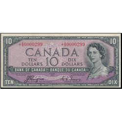 1954 $20 BC-41aA #*AE0023220.  Crisp AU/UNC issue.