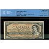 Image 1 : 1954 BC-43 $100 #CJ3638067, CCCS UNC65.  Error note, designated with Color Offset on both sides.