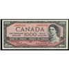 Image 1 : 1954 $1000 BC-44c #AK0095358.  Original AU with some light handling.