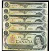 Image 1 : 1973 $1 BC-46a Lot of replacement issues;  includes notes in CUNC condition, #*IV, *MZ, *FV, *MR, an