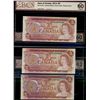 Image 1 : 1974 $2 BC-47aA-i,  #ABX0378144, #ABX0530658 BCS UNC-60 & BC-47aA,  #*BC0389242 BCS CH UNC62 Origina