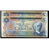 Image 1 : 1972 $5 BC-48aA #*CC3031590/591.  Lot of 2 consecutive notes original AU/UNC.