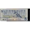 Image 1 : 1986 $5 BC-56aA #ENX1937460(YBP).  Crisp UNC issue.