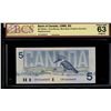 Image 1 : 1986 $5 BC-56aA-i, #ENX2668603, Blue BPN, BCS Certified CH UNC-63, Original