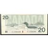 Image 1 : 1991 $20 BC-58a #EIJ1056202 (w/out Serifs).  Crisp original UNC.