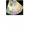 Image 1 : Canadian Banknote Lot;  includes 2001 $10(4), 2005 $20(3) & 2003 $100(5).  Lot of 12 notes EF to UNC