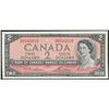 Image 1 : Ladder issue; 1954 $2 BC-38d #NG6543210 Reverse Ladder Issue.   Crisp UNC issue.