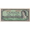 Image 1 : Low Serial; 1954 $1 BC-37bA #*OY0000001, PCGS EF45.