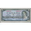 Image 1 : Low Serial; 1954 $1 BC-39b #PS0000001.  Extremely difficult to find #1 issue not.  EF+ for grade.  D