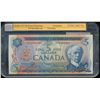 Image 1 : Low Serial; 1972 $5 BC-48a #CP0000001, CCGS CH UNC64.