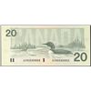 Image 1 : Solid issue, 1991 $20 BC-58b #AVN8888888, PMG Gem UNC65EPQ.  A favorite issue amongst Solid number c