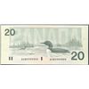 Image 1 : Solid issue; 1991 $20 BC-58b #AVN9999999, PMG CH UNC64.