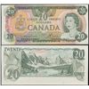 Image 1 : Error issue; 1979 $20 BC-a #50435219061.  Major printing Error, with serial # block on front of note