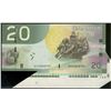 Image 1 : Error issue; 2004 $20 BC-64a #AYV2828701.  Major Cutting/Folding Error with a large portion of botto