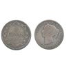 Image 1 : Nfld 1873H 5¢ ICCS G4.  Designated with scratch.