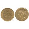Image 1 : Nfld 1870 $2 Gold Obv 2 ICCS AU50.