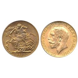 1911c Gold Sovereign, 1911c ICG/ICCS MS65