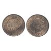 Image 1 : 1859 1¢ DP N9 #2 ICCS MS64RD,  85% red with strong lustre.  Tough issue for date.