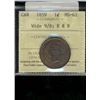 Image 1 : 1859 1¢ Wd 9/8 ICCS MS62RB.