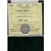 Image 1 : 1858 5¢ Large Date ICCS F15.