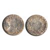 Image 1 : 1902 5¢ NGC MS66.  Gem lustre under scattered god and brown tones.  Crossed ICCS MS65.