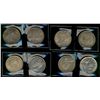 Image 1 : 1935(5) $1, 1936(2) & 1951.  An attractive lot of 8 coins AU to MS++.