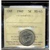 Image 1 : 1940 5¢ ICCS MS65