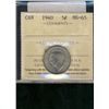 1940 5¢ ICCS MS65.