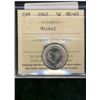 1942 5¢ ICCS MS65 Nickel.