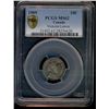 Image 1 : 1909 10¢ Vic Lvs PCGS MS62.  Attractvie tones.