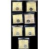 Image 1 : 1947 10¢, 1947ML, 1949, 1951, 1955, 1956 & 1958 all ICCS MS64.  Lot of 7 pcs.