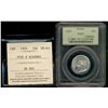 Image 1 : 1929 25¢ PCGS/ICCS MS63.  Strong lustre and gem fields.