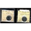 Image 1 : 1999 25¢ November Mule PL64 & 1999 25¢ September Overstrike MS62.  Lot of 2 coins with variations.