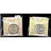 Image 1 : 1938 50¢ & 1939 ICCS AU55.  Lot of 2 coins.