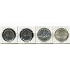 Image 1 : 1937 $1, 1946 & 1974 Dbl Yk Nickel Dollars.  Lot of 4 coins AU to MS.