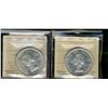 Image 1 : 1957 $1 & 1959 ICCS MS64. Lot of 2 coins.