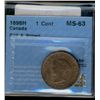 Image 1 : 1898H 1¢ CCCS MS63RB