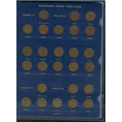 1920 1¢ Sml to 1969 Complete Date Set.  Comes with all the early key issues VG to UNC.