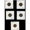 Image 1 : 1922(2) 1¢, 1924 & 1925(2).  Lot of 5 key date coins.