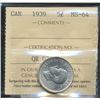 Image 1 : 1939 5¢ ICCS MS64.