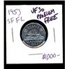 Image 1 : 1953 5¢ SF FL.  Nice VF30 issue.
