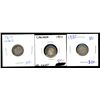 Image 1 : 1870 10¢, 1871 & 1885.  Lot of 3 coins abt VG.
