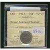 Image 1 : 1913 10¢ Brd Lvs ICCS VG 10.  Designated as cleaned.
