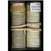 Image 1 : Canadian BU Rolls;  includes 1956 & 1957 10¢.  Both nice UNC rolls.