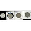 Image 1 : 1902(2) 50¢, 1910 & 1941.  Lot of 4 coins VG to MS.