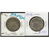 Image 1 : 1947 50¢ St7L & 1948 Fine.  Lot of 2 coins.