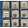 Image 1 : 1953 50¢ SD, 1966(3) & 1968(5) ICCS MS64.  Lot of 9 pcs.