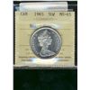 Image 1 : 1965 50¢ ICCS MS65 Heavy Cameo.