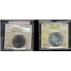 Image 1 : 1966 50¢ & 1982 T2 ICCS MS65.  Lot of 2 coins.